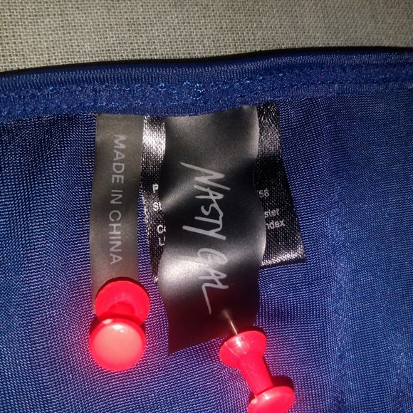 Nasty Gal Chevron Station Knit Bikini Bottoms Sizes S M L New - Picture 6 of 8